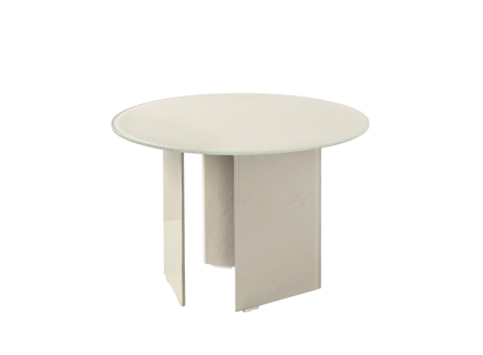 LAGUNE dining table by Calligaris featuring a minimalist wooden top and a modern metal base in a contrasting finish.