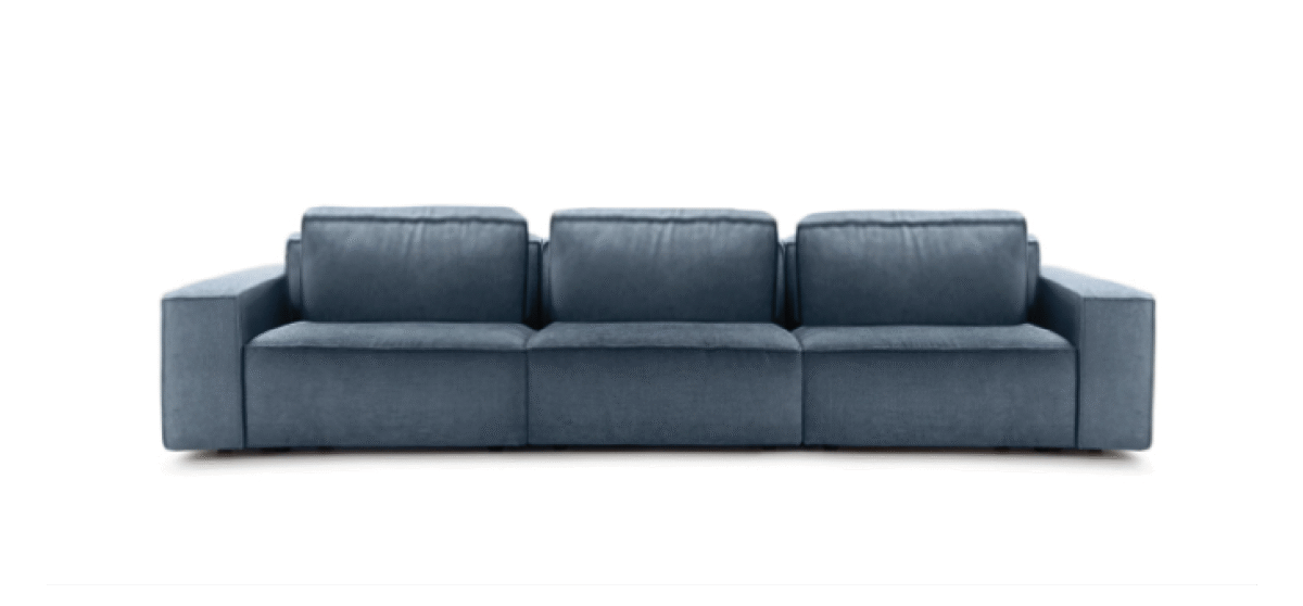 Nicoline Cairoli Deep couch featuring spacious seating