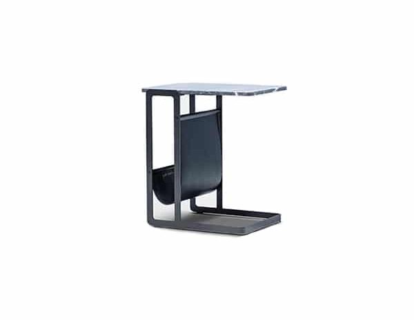 Elegant dining table with smooth wooden surface and sleek design by Camerich.