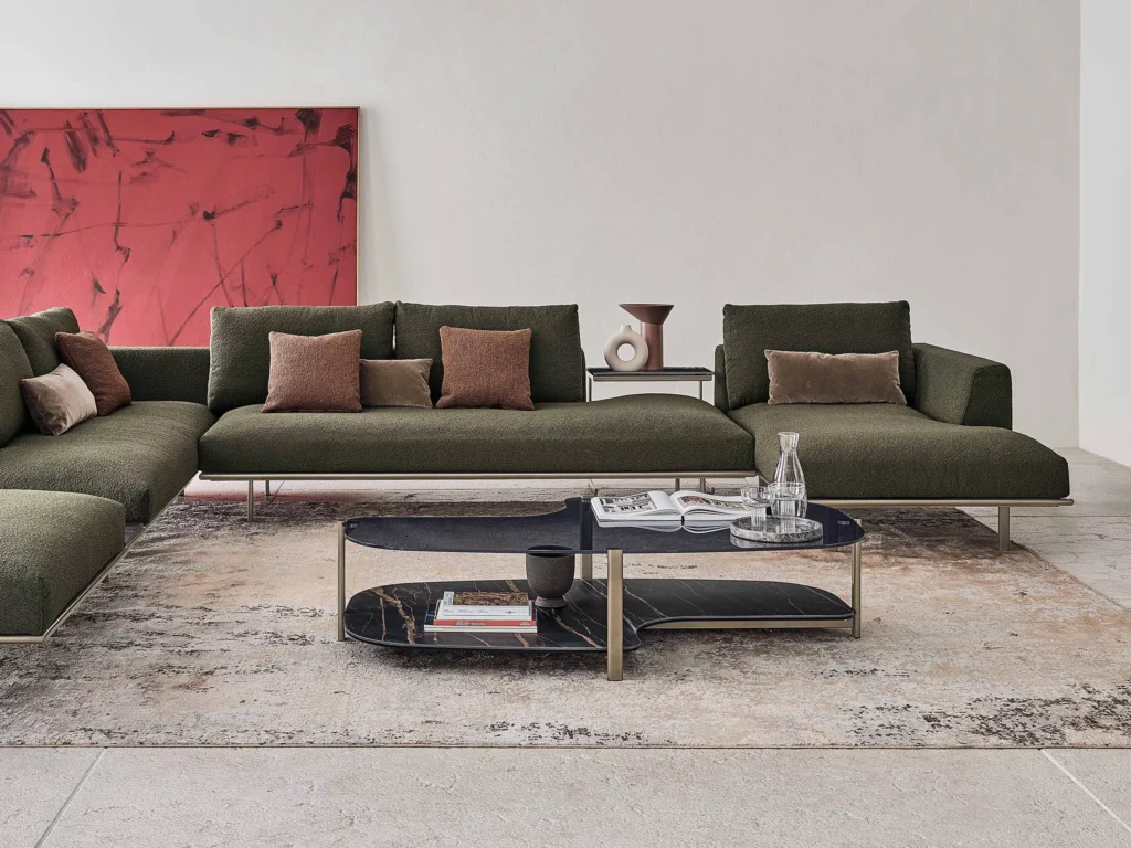 Dakota by Bontempi – luxury modern Italian-design furniture piece showcased at Italcasa Design showroom in Troy, Michigan
