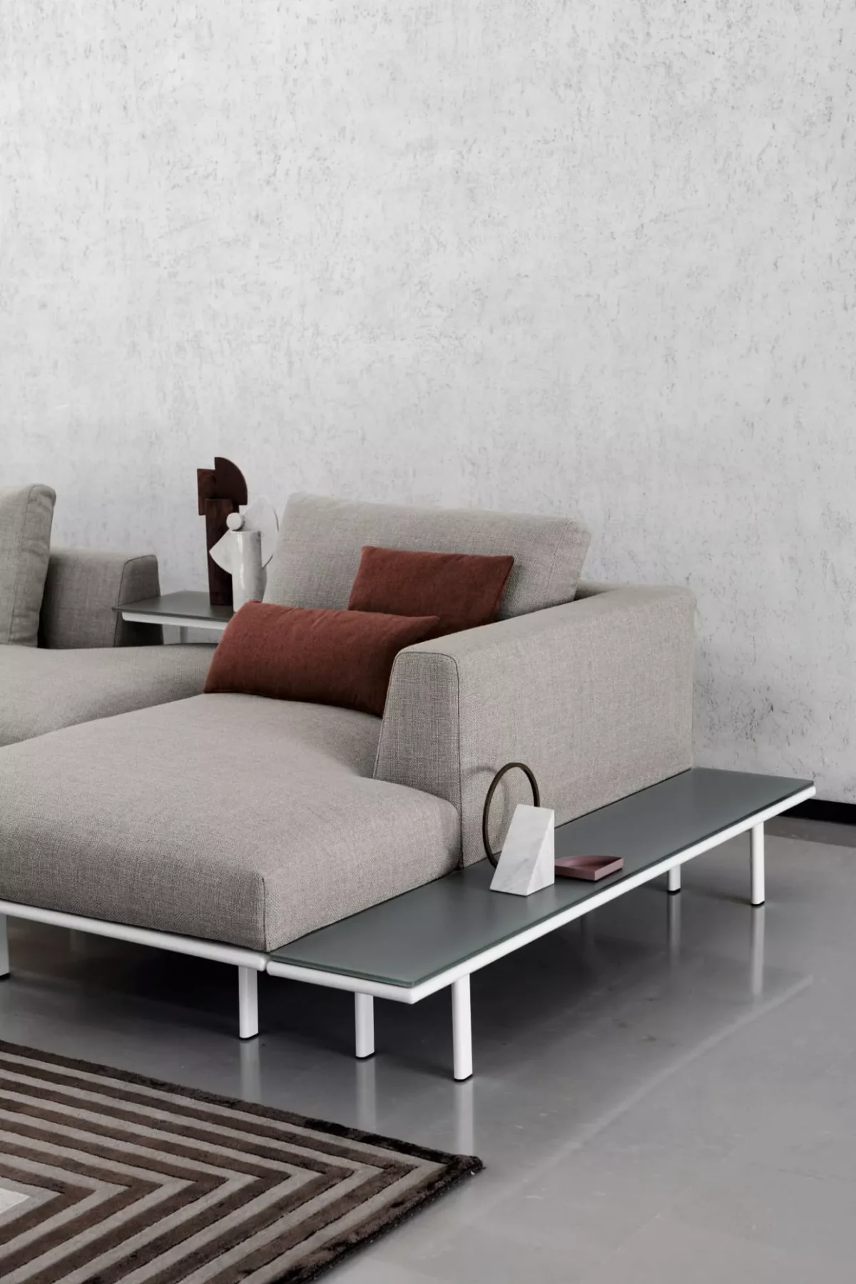 Dakota by Bontempi – luxury modern Italian-design furniture piece showcased at Italcasa Design showroom in Troy, Michigan
