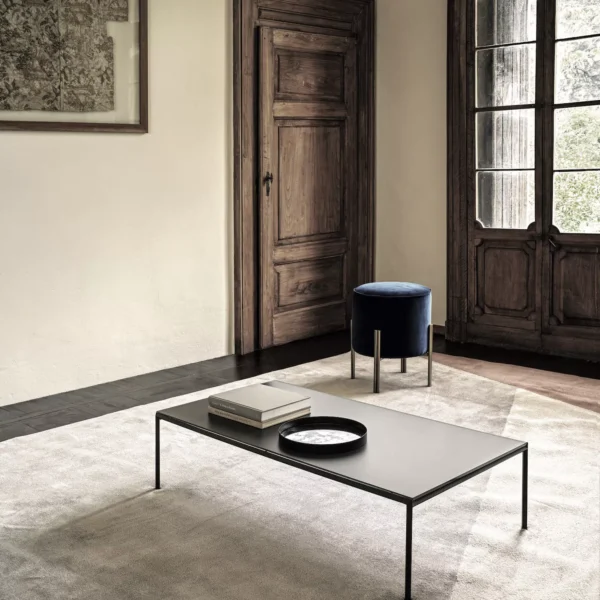 “Diagonal by Bontempi contemporary Italian dining table in Royal Oak, Michigan showroom”