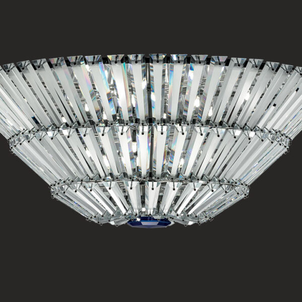 Diamond Chandelier Reflex contemporary Reflex pendant chandelier with crystalline design perfect for Troy Michigan residences