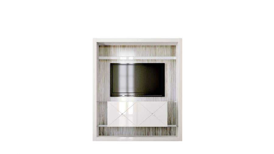 Dune TV Reflex luxury Italian media console with lacquered finish tailored for upscale living rooms in Royal Oak Michigan