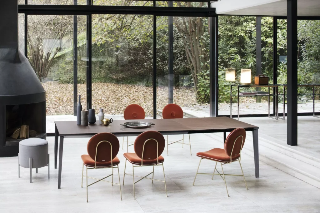 Penelope by Bontemoi – luxurious modern Italian-design seating featured at Italcasa Design showroom in Birmingham, Michigan