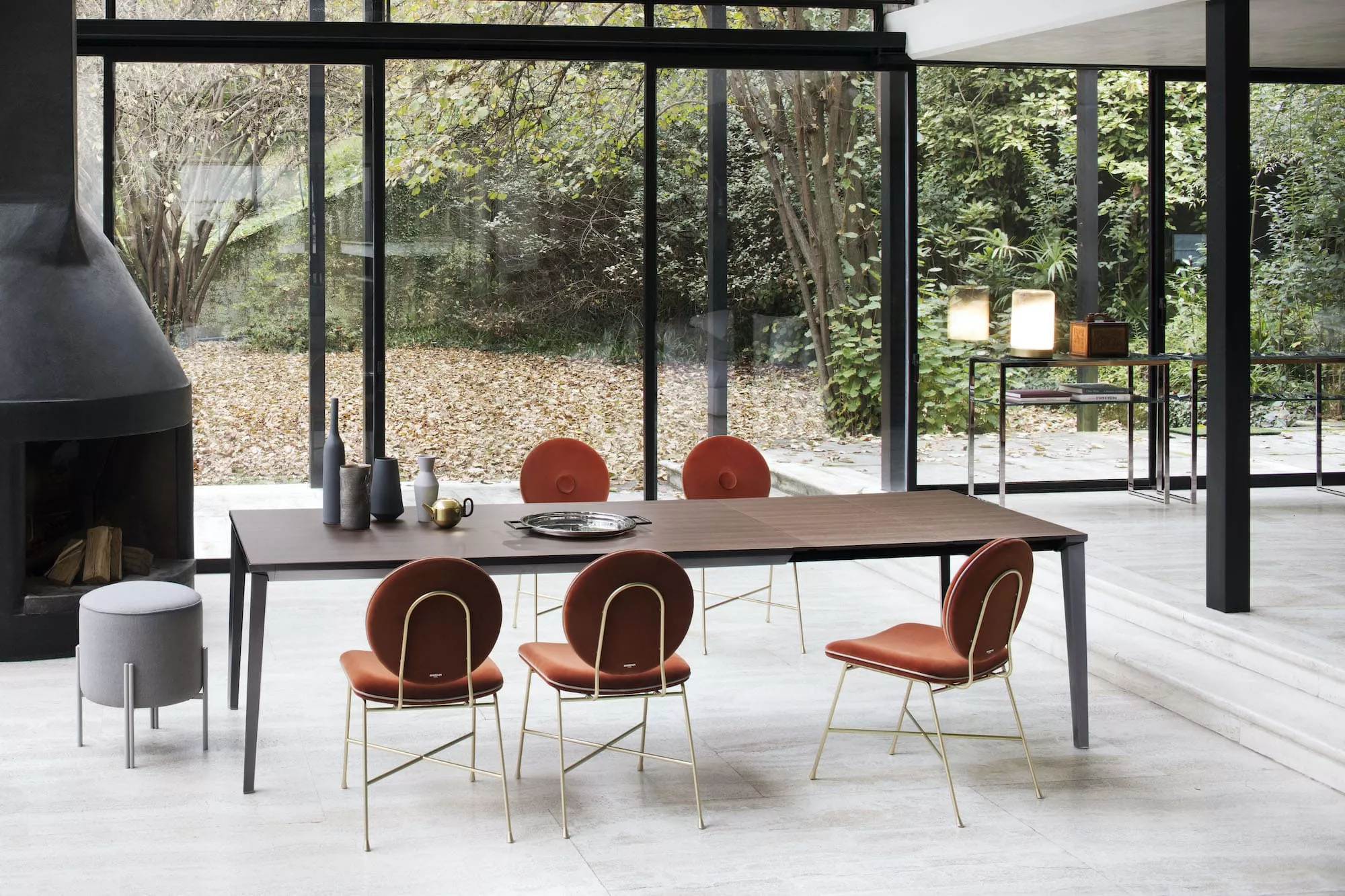 Penelope by Bontemoi – luxurious modern Italian-design seating featured at Italcasa Design showroom in Birmingham, Michigan