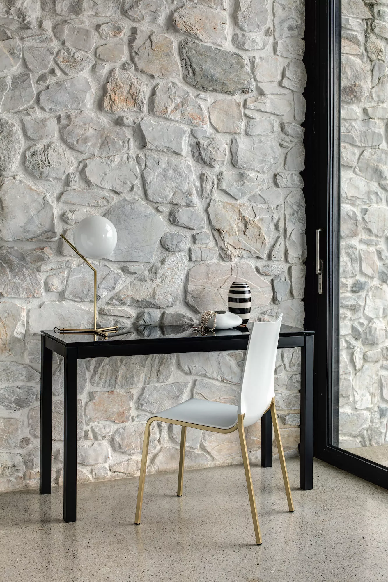 Wizard Console by Bontempi – luxury modern Italian-design accent console showcased at Italcasa Design showroom in Royal Oak, Michigan