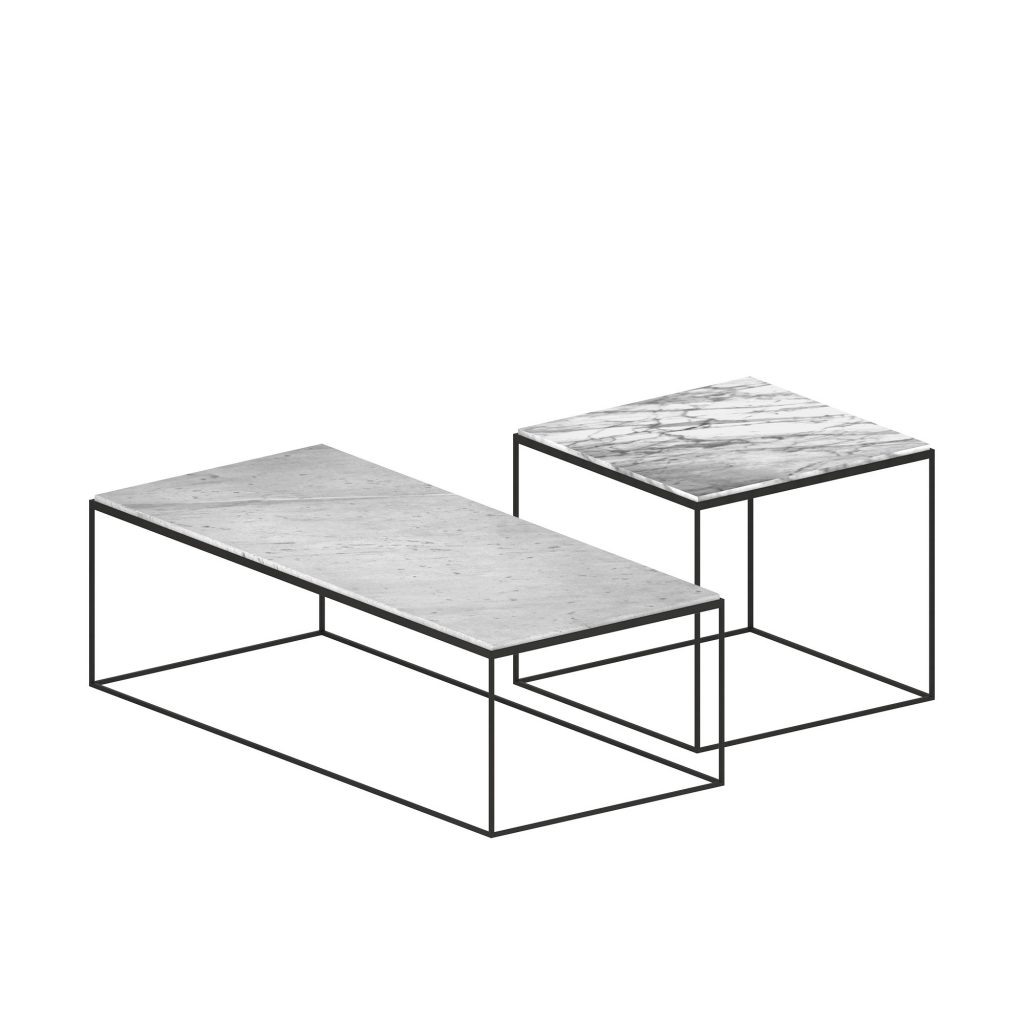 “Contemporary SLIM MARBLE by Zeusnoto featuring a light, geometric base and polished marble top.”