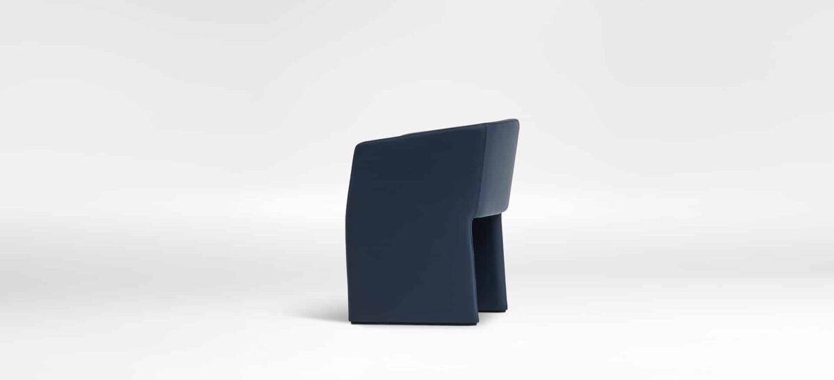 Contemporary Echo Chair with sled base