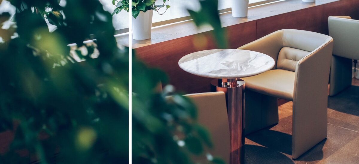 Echo Chair by Camerich in elegant silhouette