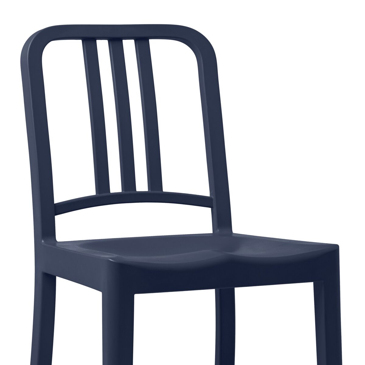 “Emeco 111 Navy Stool combining durability with minimalist design.”