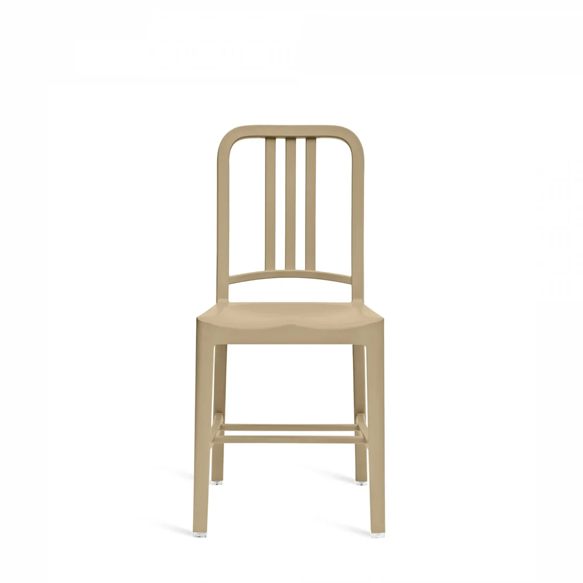 Navy Officer Side Chair featuring simple lines and a robust frame by Emeco.