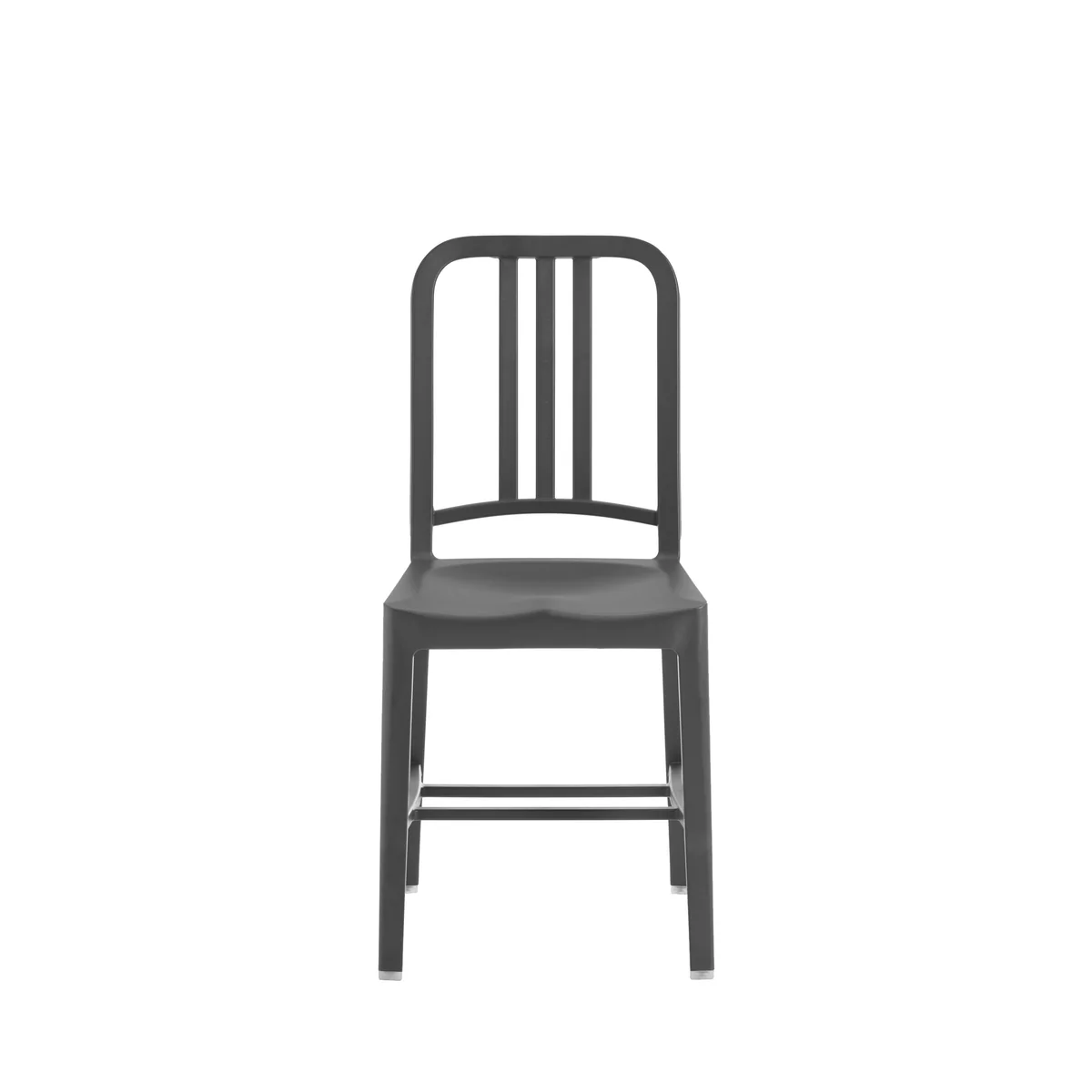 111 Navy Chair® by Emeco, a sustainable and durable design made from 111 recycled plastic bottles, combining modern style and eco-friendly materials for contemporary spaces.