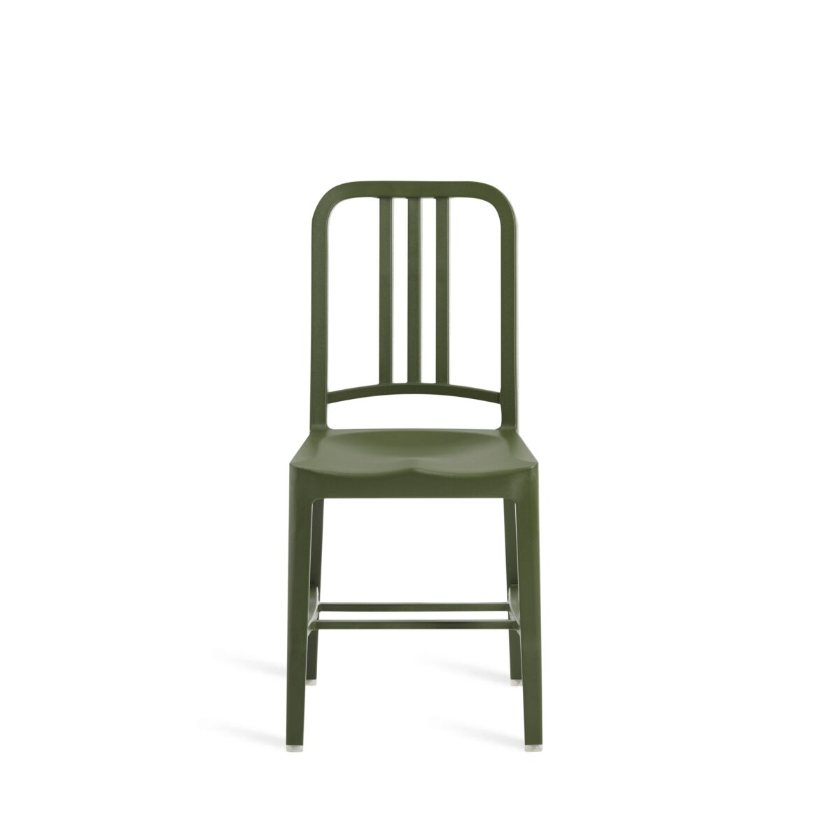 “Modern 111 Navy Chair® by Emeco offering the strength of sustainability in a timeless silhouette.”