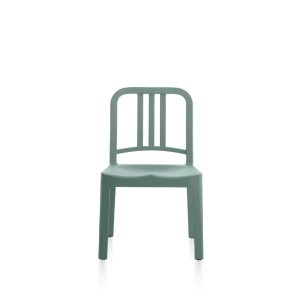 111 Navy Mini chair by Emeco – compact, modern design for luxury homes in Royal Oak.