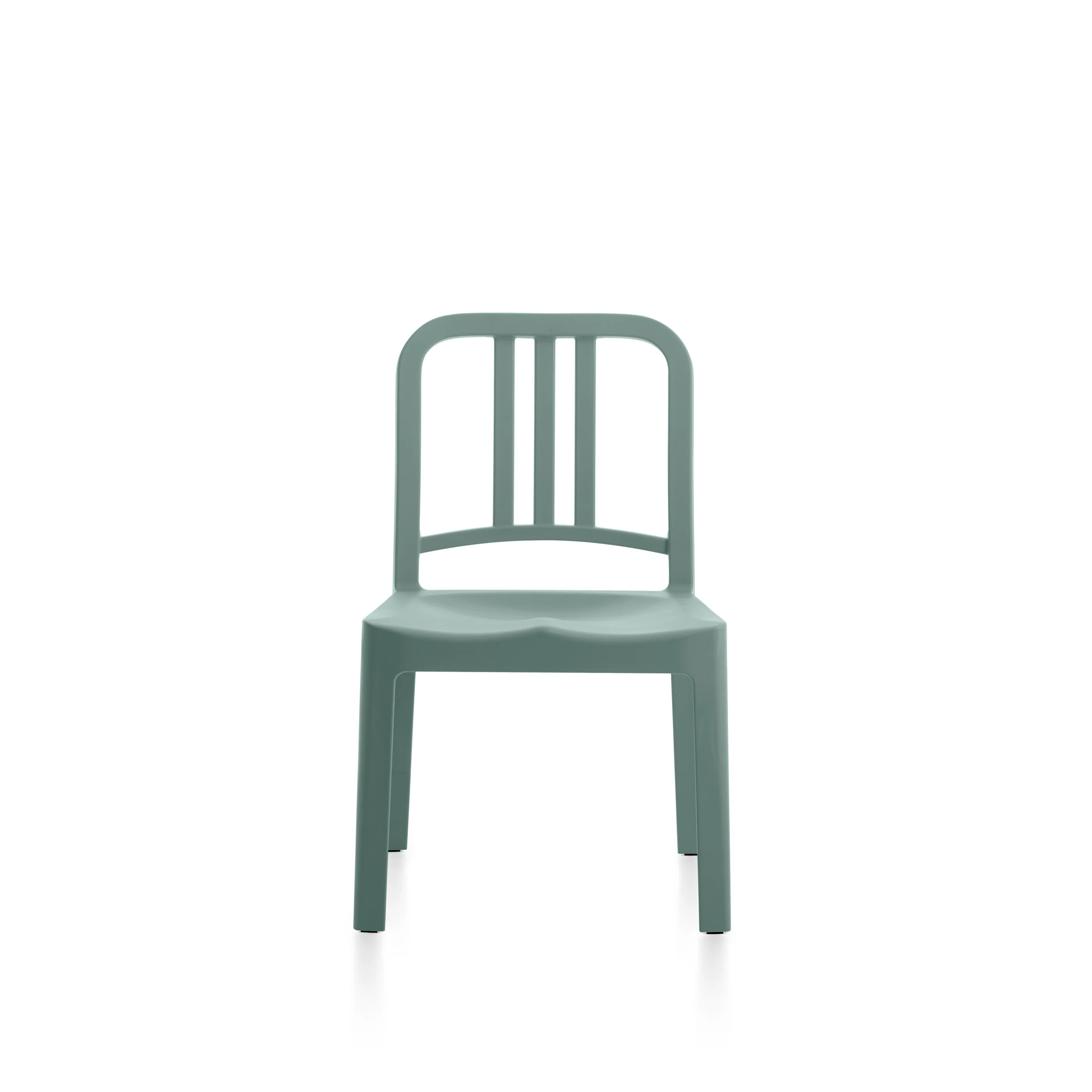 111 Navy Mini chair by Emeco – compact, modern design for luxury homes in Royal Oak.
