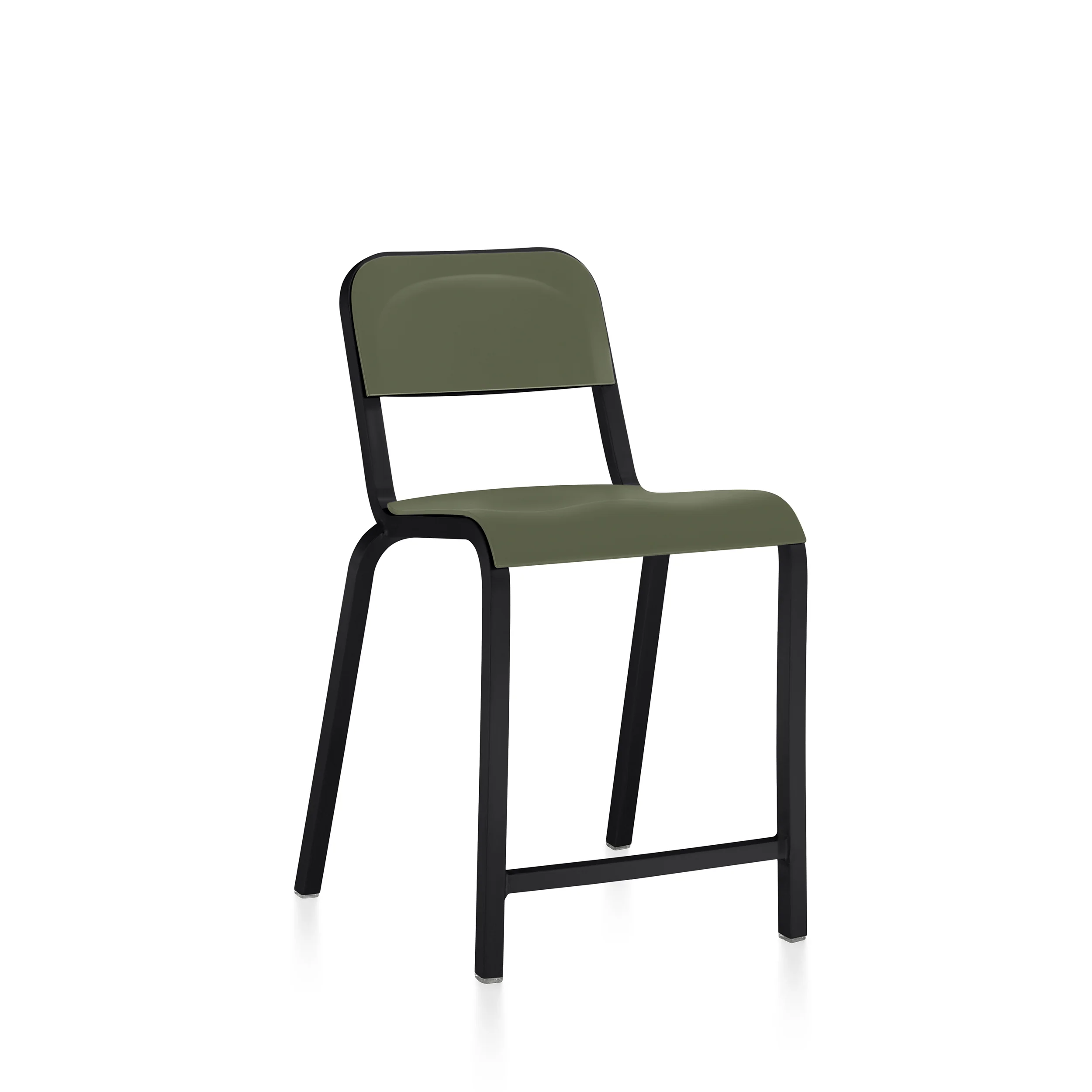 1951 stool by Emeco – modern, sleek design for luxury homes in Royal Oak.