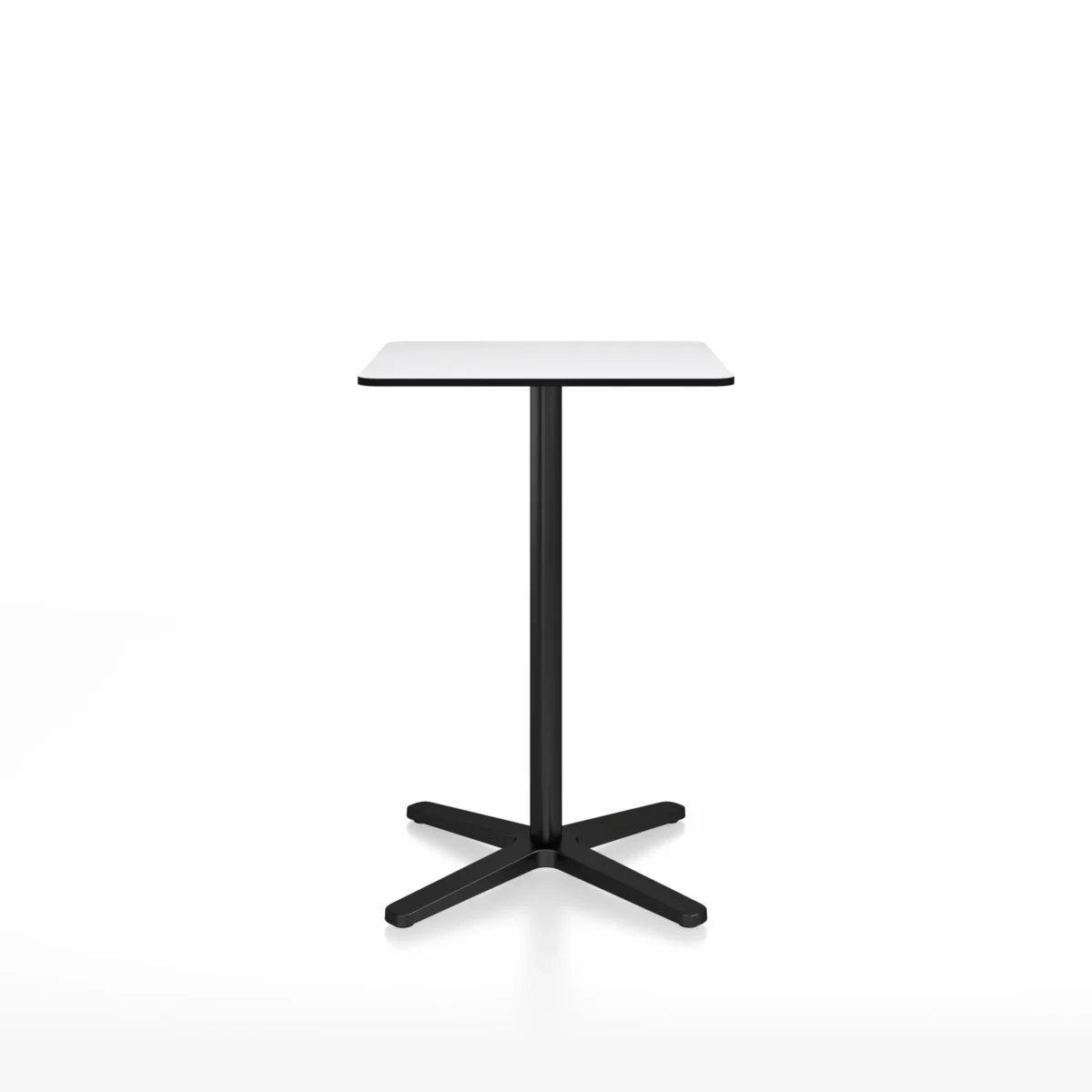 The 2 Inch X Base Counter Table by Emeco offers a minimalist design with strong support.