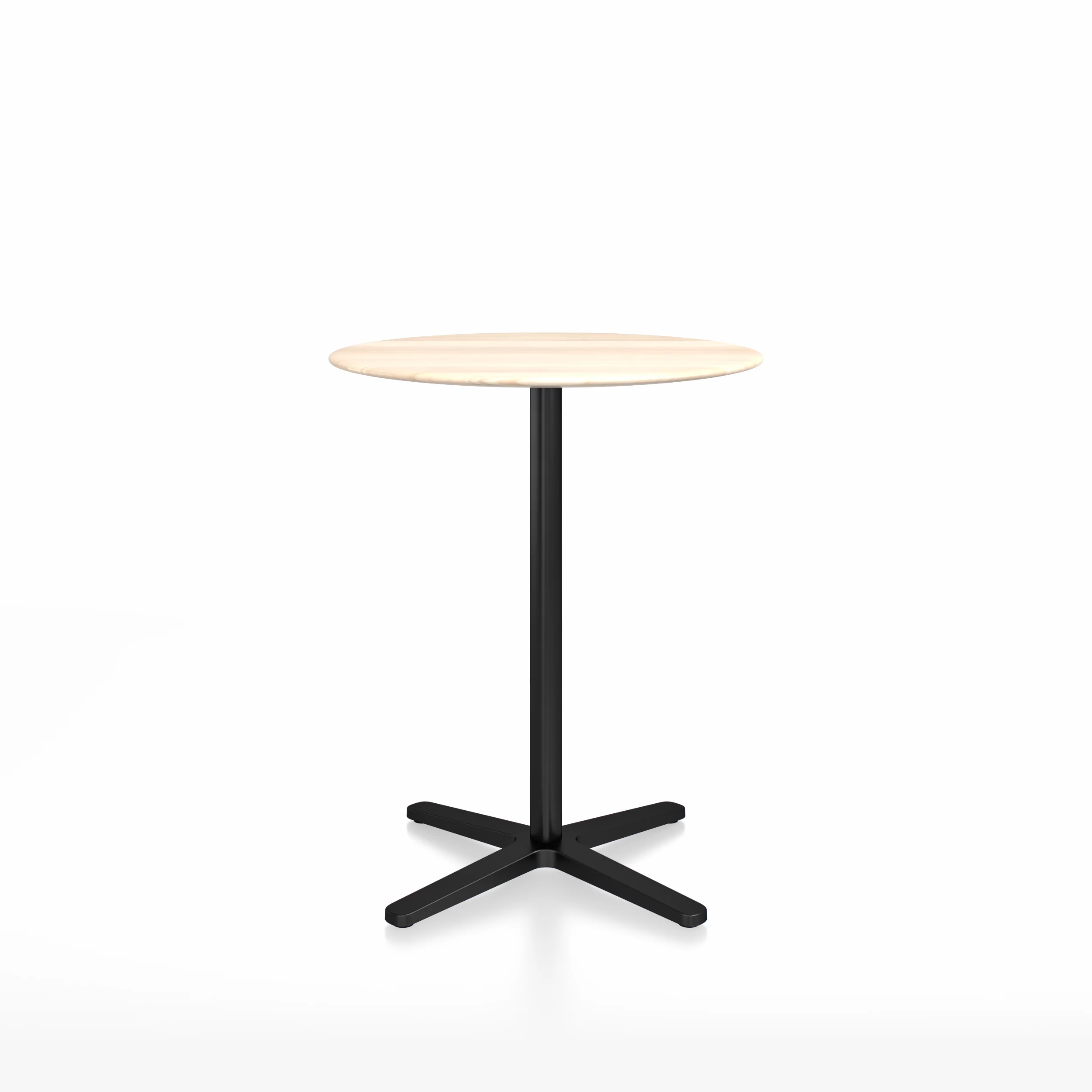 2 Inch X base counter table, round by Emeco – modern design for luxury spaces in Royal Oak.