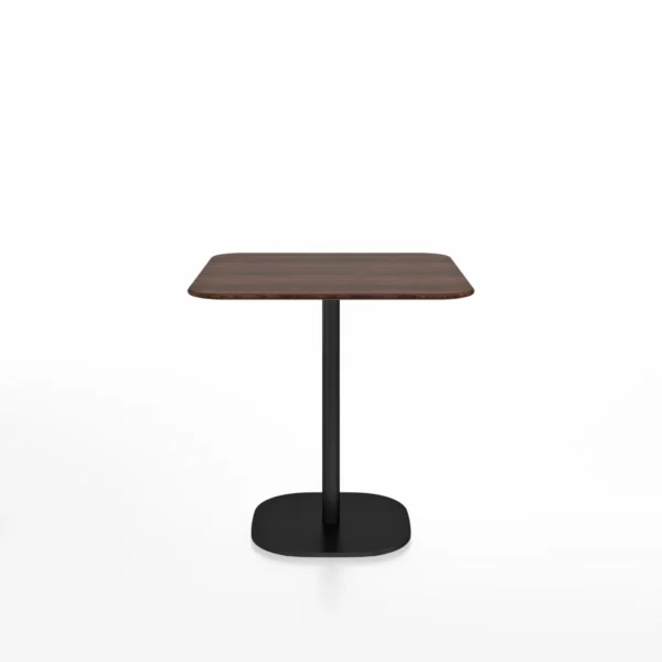 2 Inch Flat Base Café Table, Square by Emeco, a modern and sturdy design with a sleek square top, perfect for contemporary cafés, dining areas, and stylish interiors.