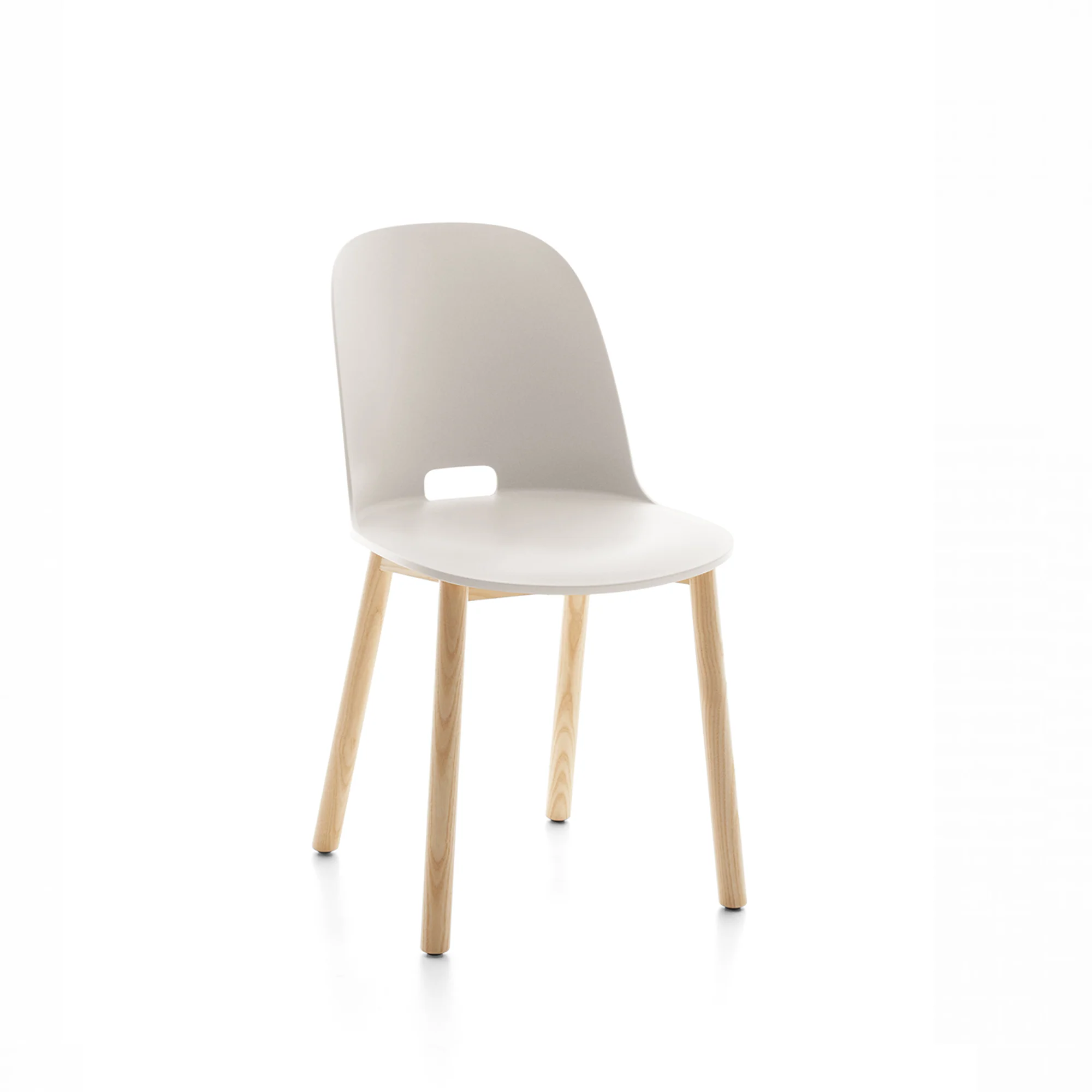 Alfi Chair by Emeco, combining modern design with superior comfort and style.