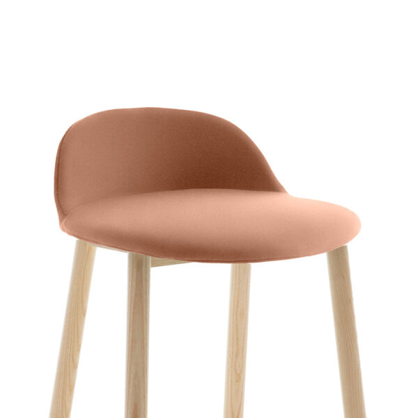 “Upholstered Alfi Soft Slipcover Chair by Emeco, designed for warm, modern interiors with ergonomic support.”