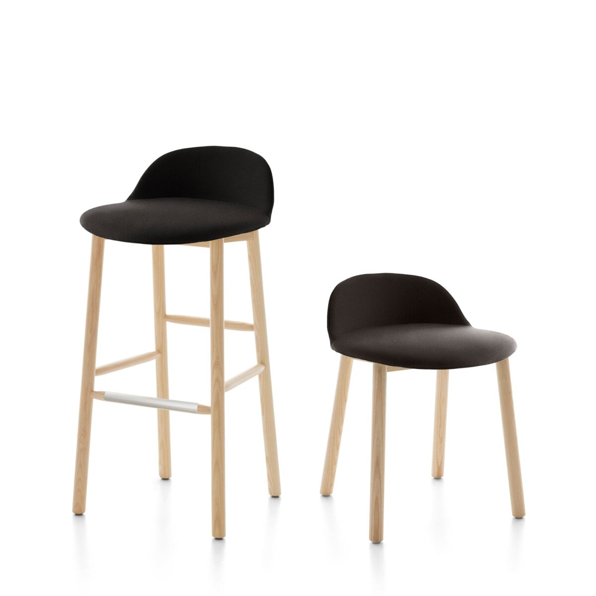 Modern Italian low back chair with slipcover – Emeco Alfi