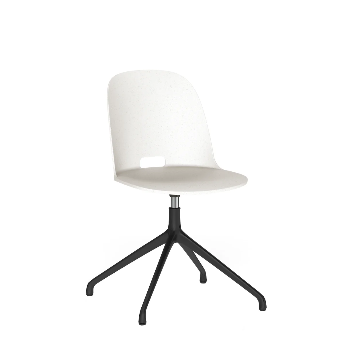 Alfi Work Swivel Chair with Glides by Emeco, a modern and ergonomic design with swivel functionality and glides, perfect for contemporary workspaces and office environments.