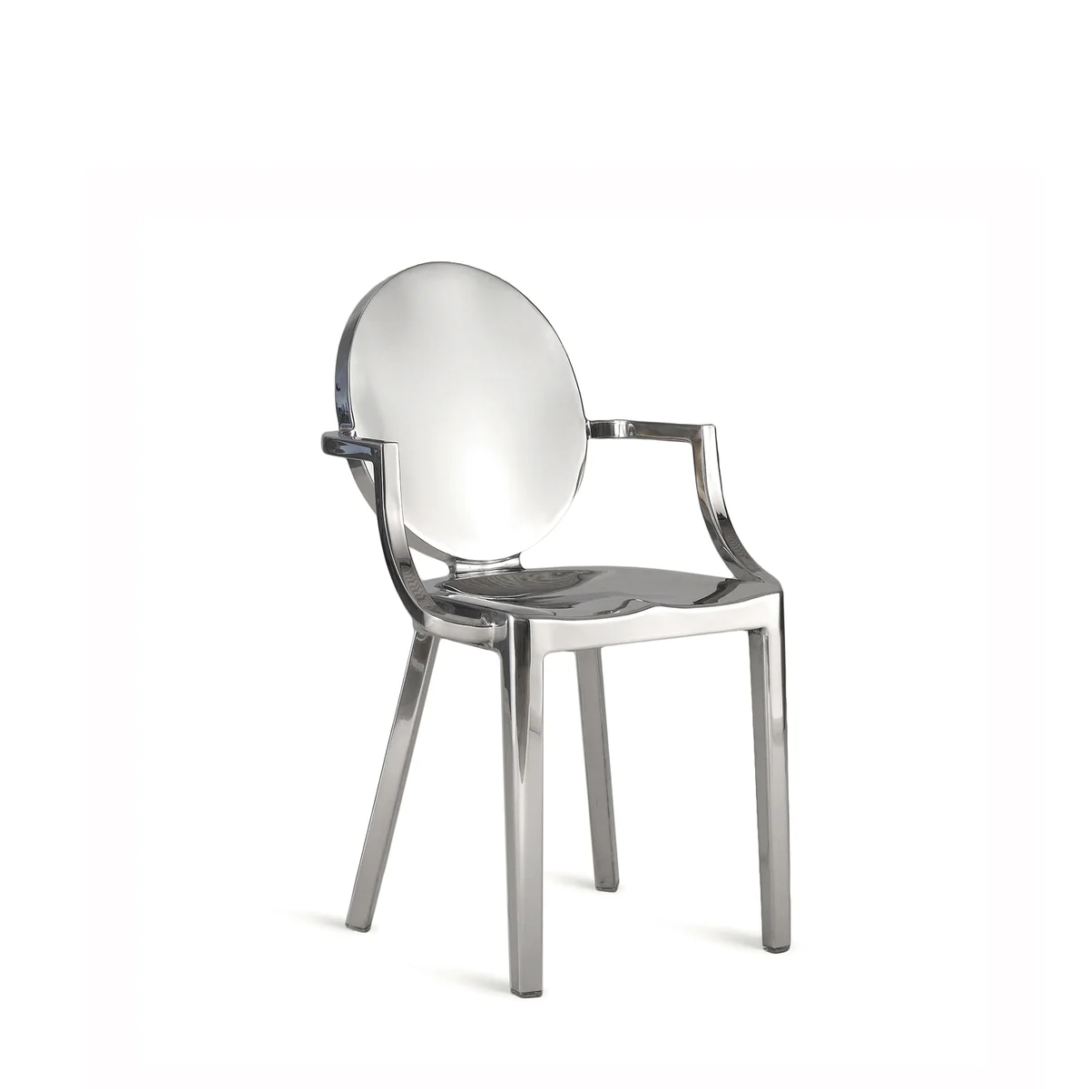 Kong Armchair by Emeco, a bold and contemporary design with a comfortable frame, perfect for adding a modern touch and luxury to both residential and commercial spaces.