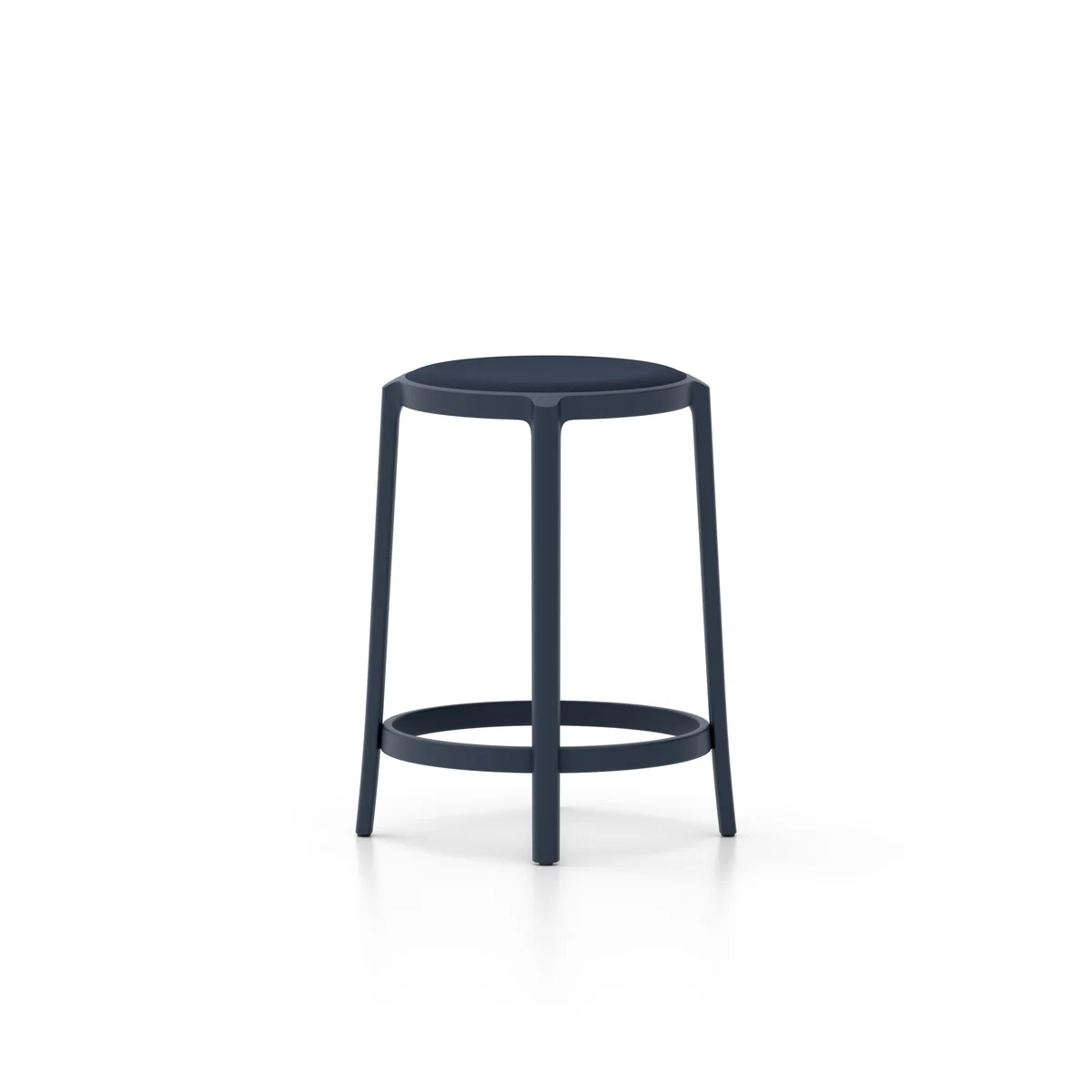 [![On & On Counter Stool, Upholstered Seat | Emeco | CHANINTR](https://tse1.mm.bing.net/th?id=OIP.2XwiEW76goFJ-ySINSXfZwHaJH\&pid=Api)](https://www.chanintr.com/products/on-on-counter-stool-upholstered-leather-by-edward-barber-and-jay-osgerby) On & On stool, upholstered by Emeco, designed by Edward Barber and Jay Osgerby, features a 100% recycled PET frame and an upholstered seat, available in various fabrics and colors.