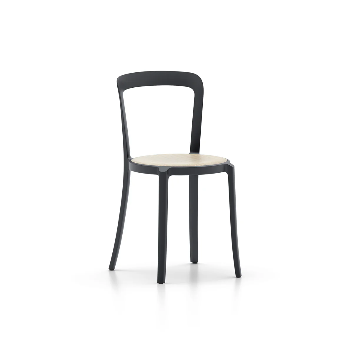 On & On Chair, Plywood Seat by Emeco, a sustainable and modern design with a durable plywood seat, perfect for eco-conscious spaces and contemporary interiors.