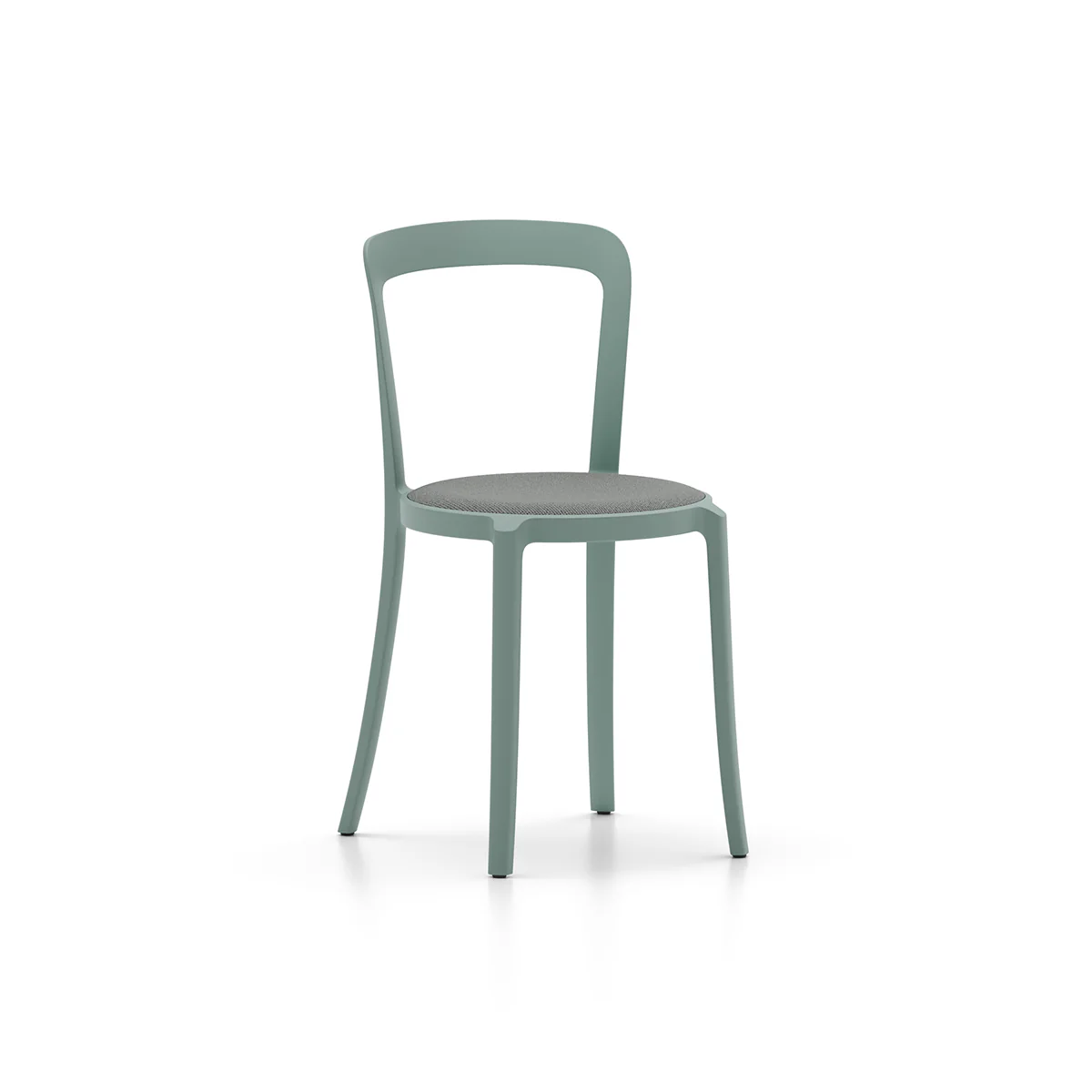 On & On Upholstered Chair by Emeco, offering timeless design and superior comfort.