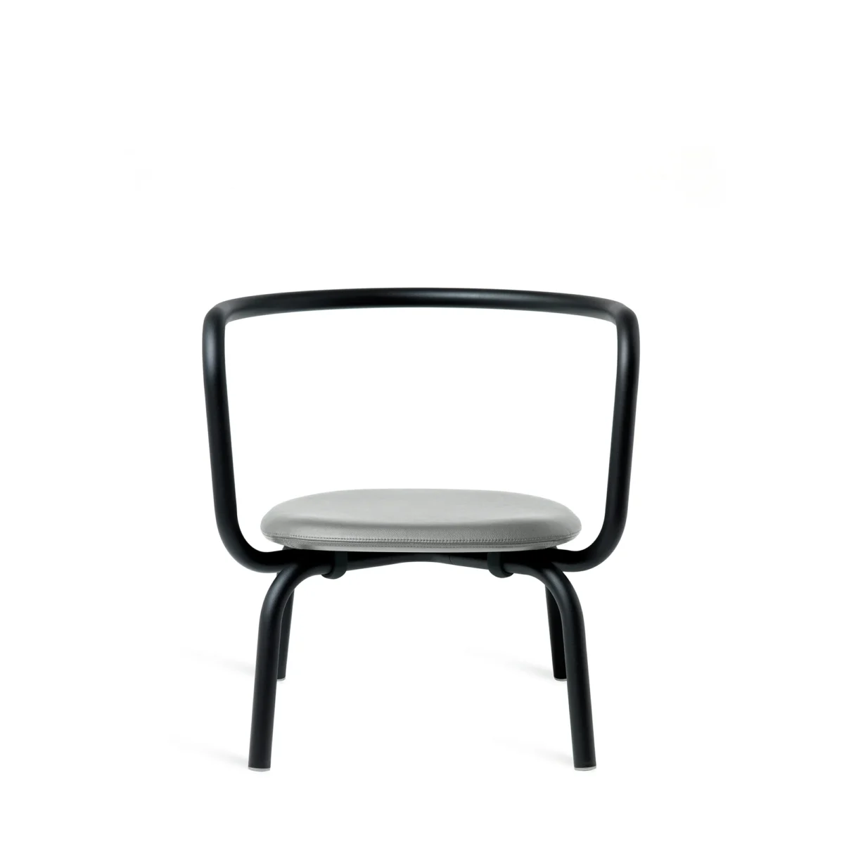The Parrish Lounge Chair by Emeco, combining sleek design with luxurious comfort.