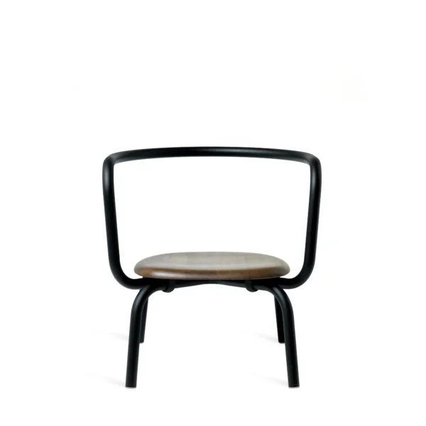 Parrish Lounge Chair by Emeco, offering modern elegance and supreme comfort.