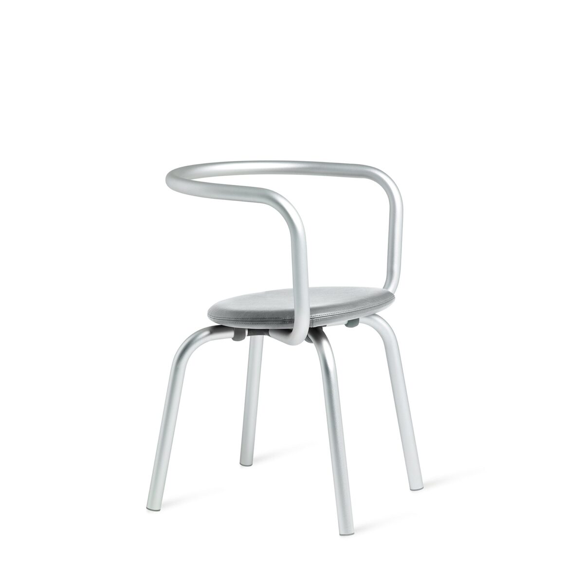 Elegant Parrish Side Chair by Emeco, modern high-end furniture piece