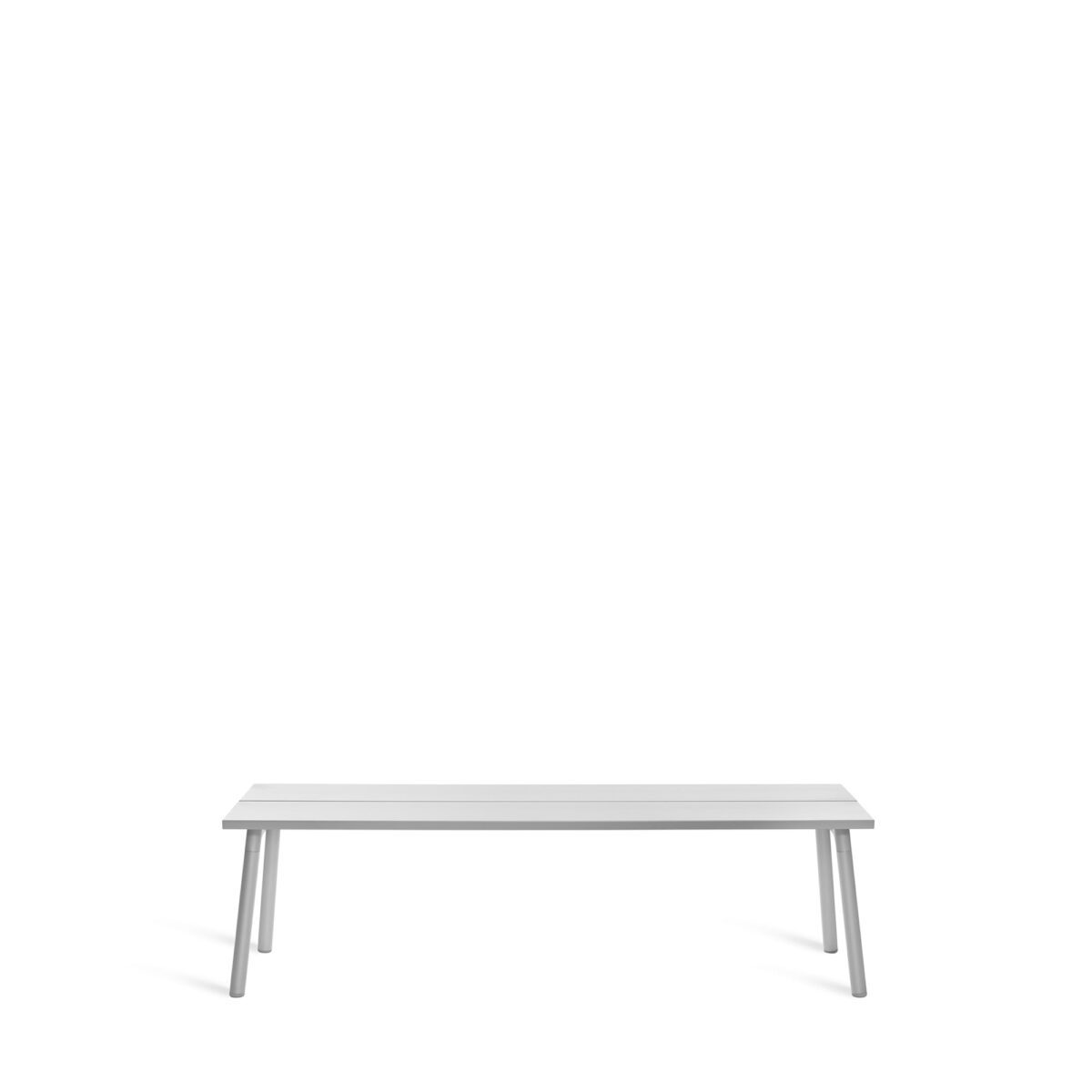 Run Bench, Aluminum by Sam Hecht and Kim Colin