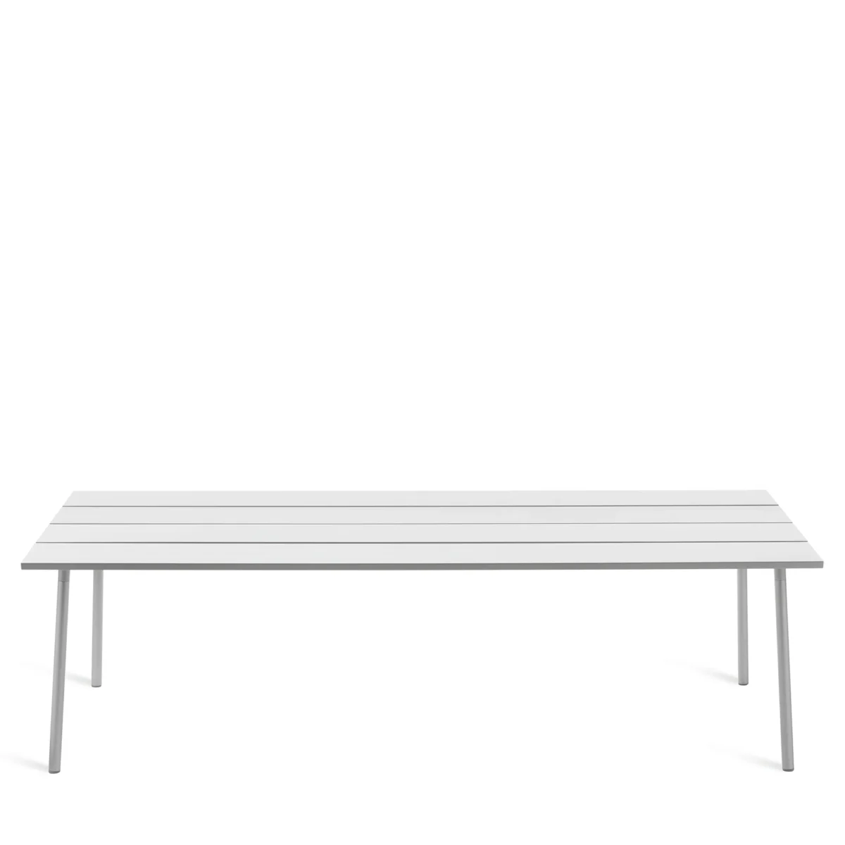 Run table, aluminum by Emeco – modern, durable design for luxury homes in Royal Oak.