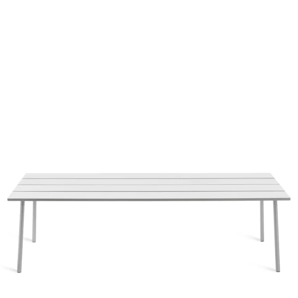 Run table, aluminum by Emeco – modern, durable design for luxury homes in Royal Oak.