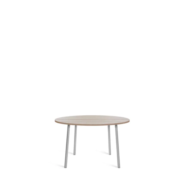 Run round table, wood by Emeco – modern wooden design for luxury spaces in Royal Oak.