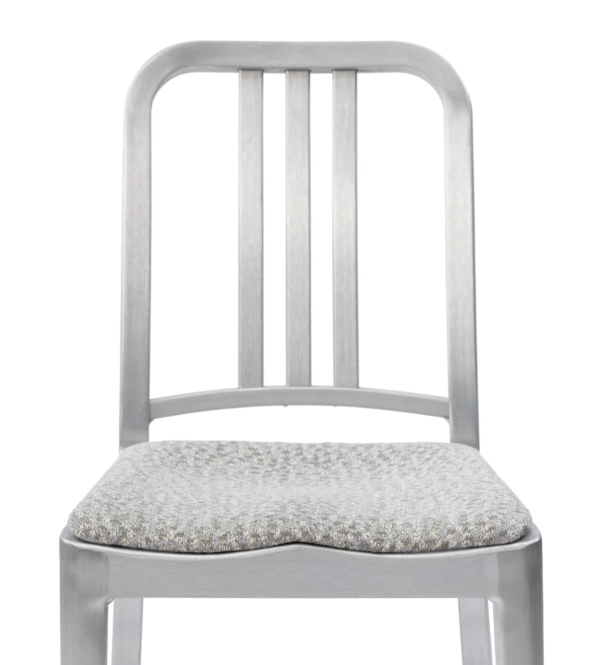 Upholstered seat pad by Emeco – premium cushioning for luxury chairs in Royal Oak.