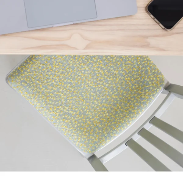 Upholstered Seat Pad by Emeco, a comfortable and stylish addition to Emeco chairs, offering enhanced seating with modern fabric options for a refined and cozy look.