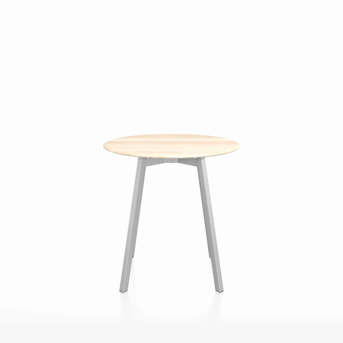 SU café table, round by Emeco – modern, sleek design for luxury cafés in Royal Oak.