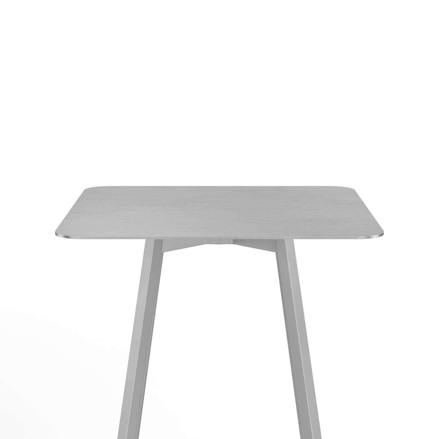 “Square Emeco SU Café Table designed for compact, modern dining spaces.”