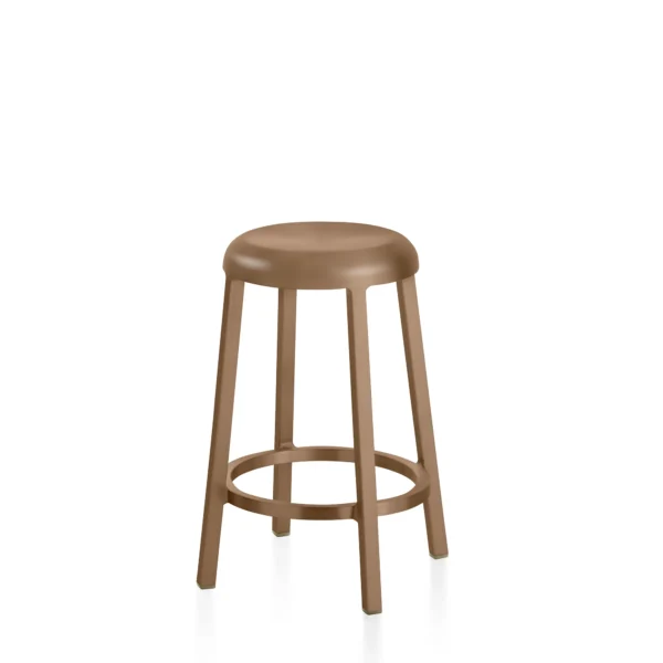 Za Stool by Emeco, offering a sleek and modern design for versatile seating.