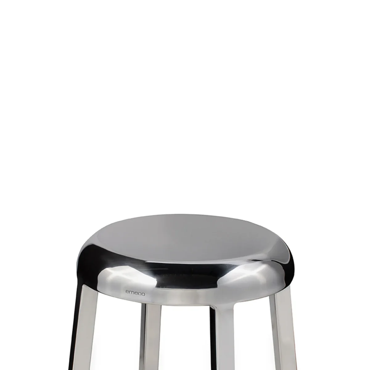 Emeco Za mini stool – modern and durable for upscale spaces in Troy.