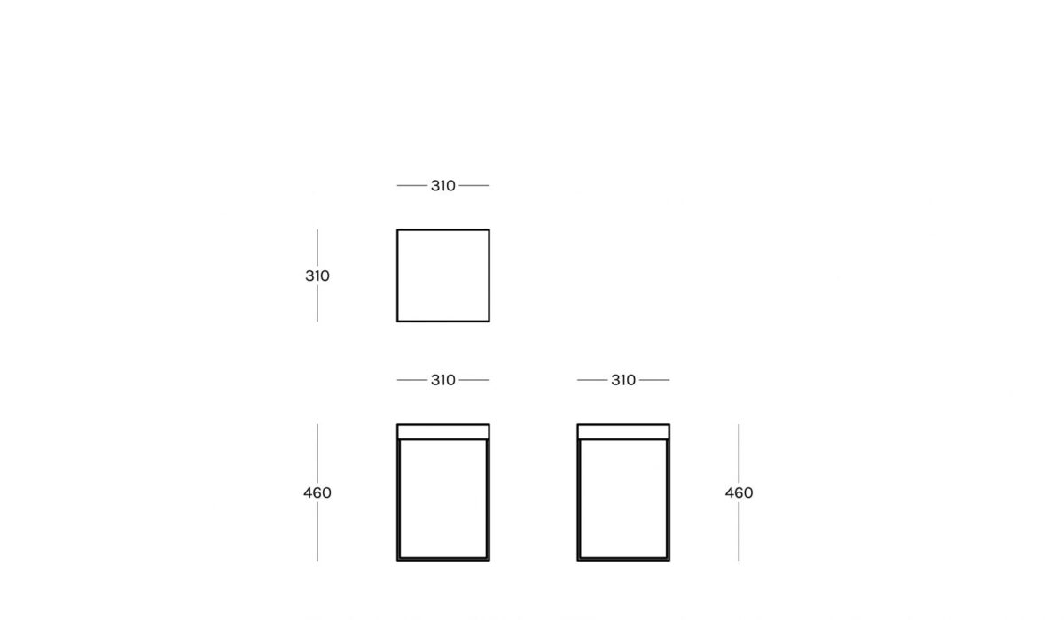 “SLIM UP by Zeusnoto featuring a tall, narrow metal frame with a sleek rectangular top.”