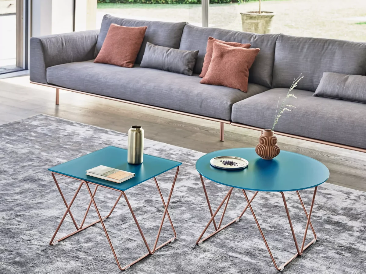 “Flexus by Bontempi modern Italian modular sofa in Royal Oak, Michigan showroom”