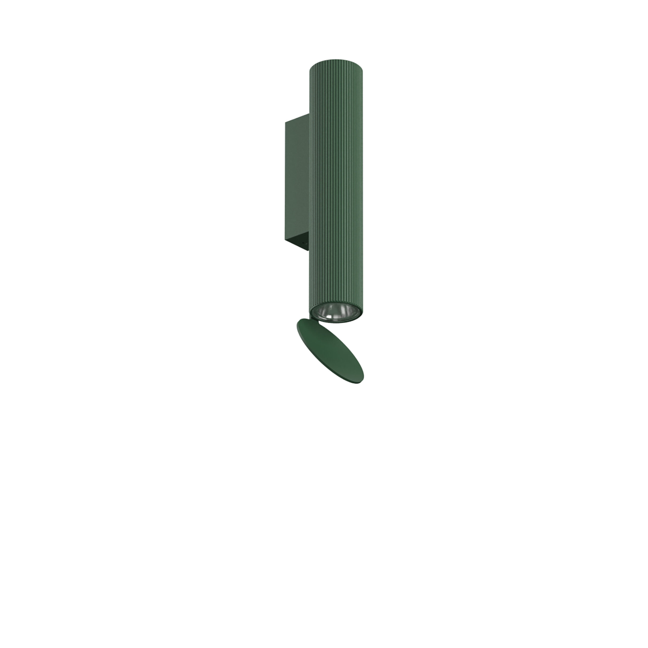 Flauta Riga 1 by Flos featuring a sleek cylindrical body with fine linear texture and DALI dimmable LED.
