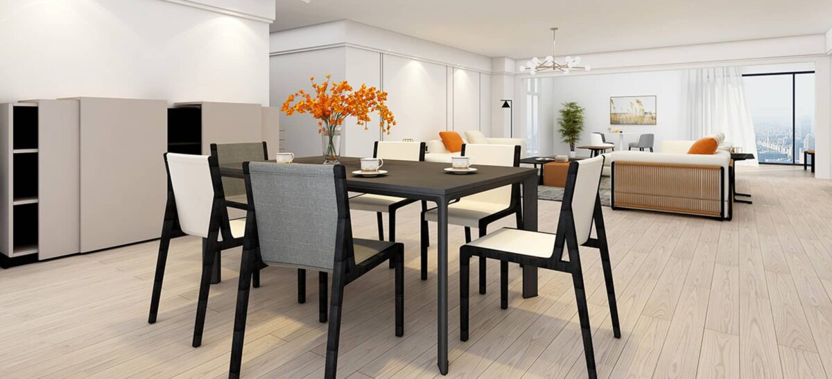 High-end Flora Chair with sleek lines