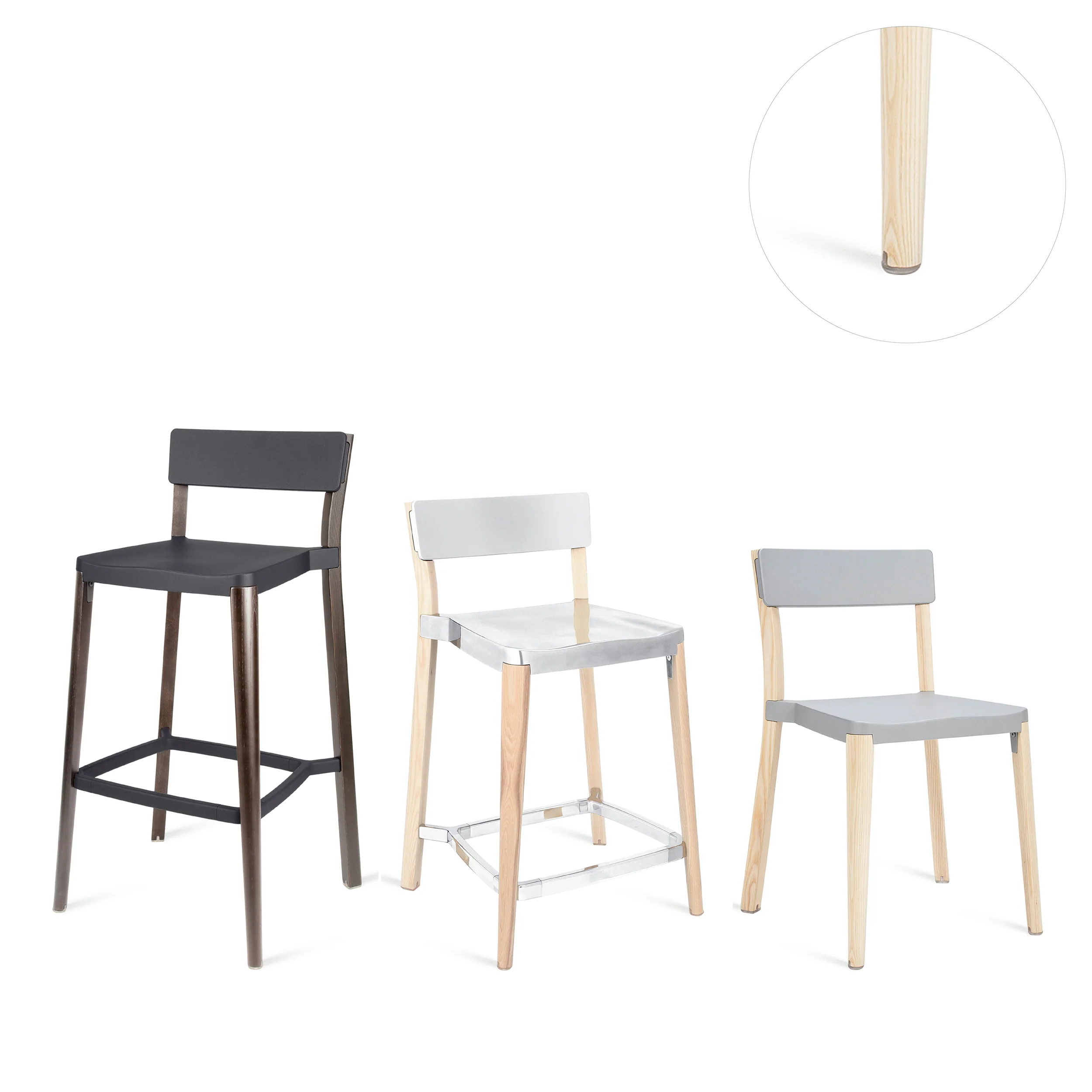 Glides for Lancaster by Emeco – sleek and durable protection for luxury furniture in Royal Oak.